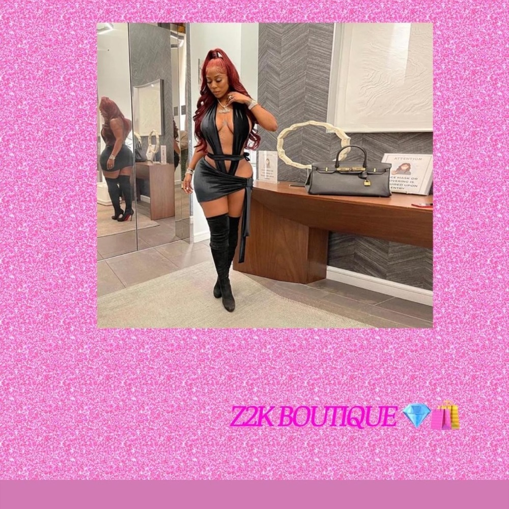 Brand new black two-piece